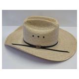 Justin Authentic Western Headwear Straw Cowboy Hat Size 6 7/8 20XXXX