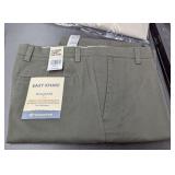 Dockers Easy Khaki Straight Fit Pants Olive Green Size 36x32
