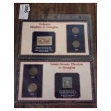LINCOLN-DOUGLAS STAMP & COIN COLLECTION