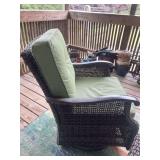 SWIVELING INDOOR / OUTDOOR CHAIR, MATCHES 8155 – PORCH
