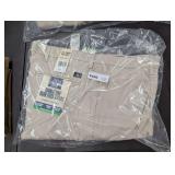 Dockers Signature Iron Free Khaki Pants, Classic Fit Pleated, Size 36x29