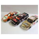 Collection of Three NASCAR Diecast Model Cars