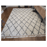 NICOLE MILLER STUDIO PREMIER PLUSH GEO AREA RUG, 7