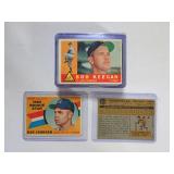 1960 Topps Baseball Cards with Content List