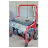 Husky 5000 Running Watts Portable Generator Powered by Subaru Engine-Not Locked Up