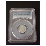 1970-D ROOSEVELT DIME, PCGS BRILLIANT UNCIRCULATED
