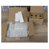 ASSORTED LOT OF OUTDOOR POST MOUNT SOLAR LIGHTS AND AND LED FILAMENT BULBS