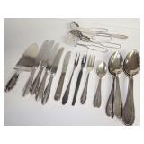 Assorted Vintage Flatware and Miniature Kitchen Utensils