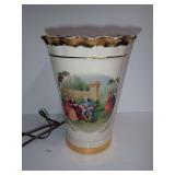 Fragonard M. Langbroek Amsterdam-Holland Porcelain Table Lamp-See all photos
