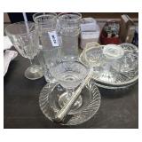Assorted Glassware Collection