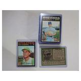 1971 Topps Baseball Cards with Content List