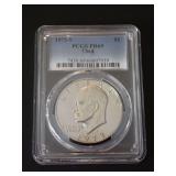 1973-S IKE CLAD DOLLAR COIN, PCGS PR69