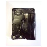 Pocket Holsters Black Leather Hand Made Pocket Holster