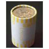 $10 ROLL OF HALF DOLLAR COINS