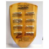 Wildlife Enterprises White-Tailed Deer Aging Technique Display Plaque