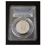 2012-S KENNEDY HALF DOLLAR COIN, PCGS PR69 DCAM