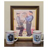 Framed Print of Norman Rockwell