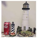 Vintage Boston Harbor Lighthouse Figurine From the Harbor Lights "Great Lighthouses of the World" and More.