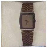 Vintage Movado Watch With Swiss Quartz Movement. Has a Waterproof Ralph Lauren Band on it.