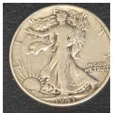 1943 U.S.Walking Liberty Half Dollar .90%Ag