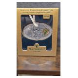 Vintage Waterford Crystal Songs of Christmas Collection - 2nd Edition - Jingle Bells 1997 in Original Box.