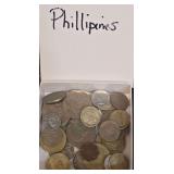 Assortment of Phillipine Coins. Has Been Sorted but Not Researched.