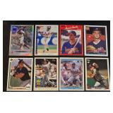 8 Various Atlanta Braves Baseball Cards