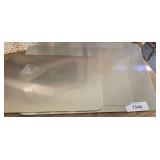 New - Set of 3 Brushed Stainless Graduated Cutting Boards