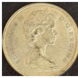 1965 Silver Canada 50 Cents. .80%Ag.