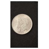 1890 U.S. Morgan Silver Dollar .90% Ag