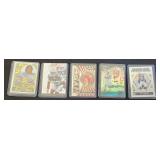 Lot of 5 Football Cards; At Least 3 are Rookie Cards