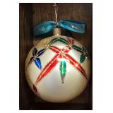 Vintage Waterford Holiday Heirloom Lismore Ball