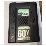 New- 60V  Replacement Battery for Greenworks 5.0Ah,  Fits Models LB60A02 LB60A03 LB602 LB6025
