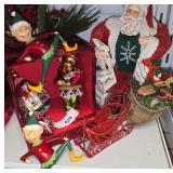 Lot Includes; Christopher Radko "Romeow" Blown Glass Ornament, Elf on the Shelf and More