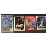 4 Barry Bonds Baseball Cards