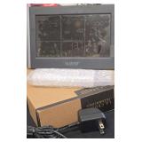 La Crosse Technology Wireless Digital Weather Station Display Unit, Along With its Power Adapter, and a  Packaged Outdoor Sensor
