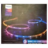 New- Open Box -Govee RGBIC LED Strip Lights with App Control and Music Mode Capabilities
