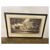 Framed, matted, signed and numbered Stan Strickland print. See pictures for details.