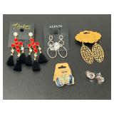 Assorted Fashion Earrings Lot Featuring Thalia Sodi and Alfani Brands