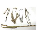 Costume Jewelry Lot Including Necklaces and Bracelets