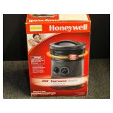 Honeywell surround heater, powers up, comes with original box, see pictures for details.