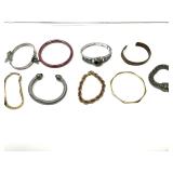 Assorted Fashion Bracelets Lot of 9 Pieces