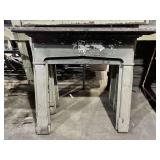 LOT OF FOUR (4) WOODEN MANTELS - LATE 1800