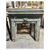 LOT OF FOUR (4) WOODEN MANTELS - LATE 1800