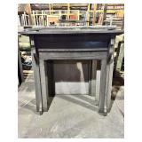 LOT OF FIVE (5) WOODEN MANTELS - LATE 1800