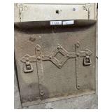 LOT OF THREE (3) HEAVY DUTY CAST IRON SUMMER COVERS - "C" LOT