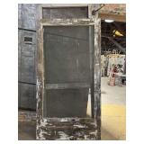 LOT OF WOODEN SCREEN DOORS - 2 TOTAL DOORS - OVERSIZED