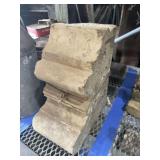 HEAVY ANTIQUE CEMENT CORBEL