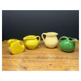 Kit...Assorted Ceramic Creamer Pitchers and Creamers Including Fiestaware