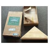 Garage… Woodbury Series corner mantle shelf, comes in original box, see pictures for details.
